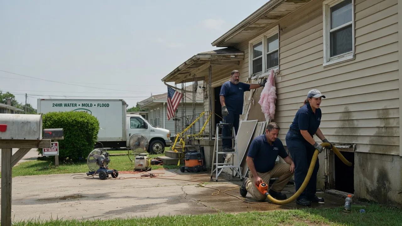 Water Damage Repair in Manchester, OK near me